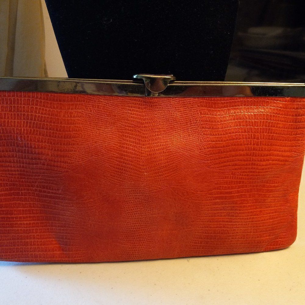Vintage Etra leather clutch